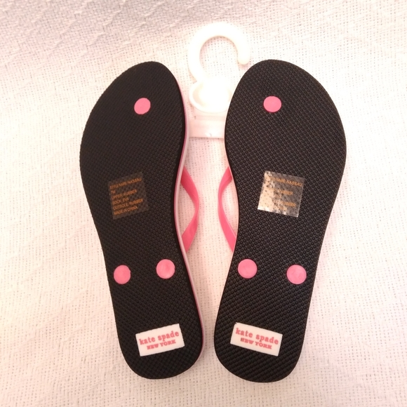 NWOT kate spade Flamingo Flip Flops - Picture 5 of 7